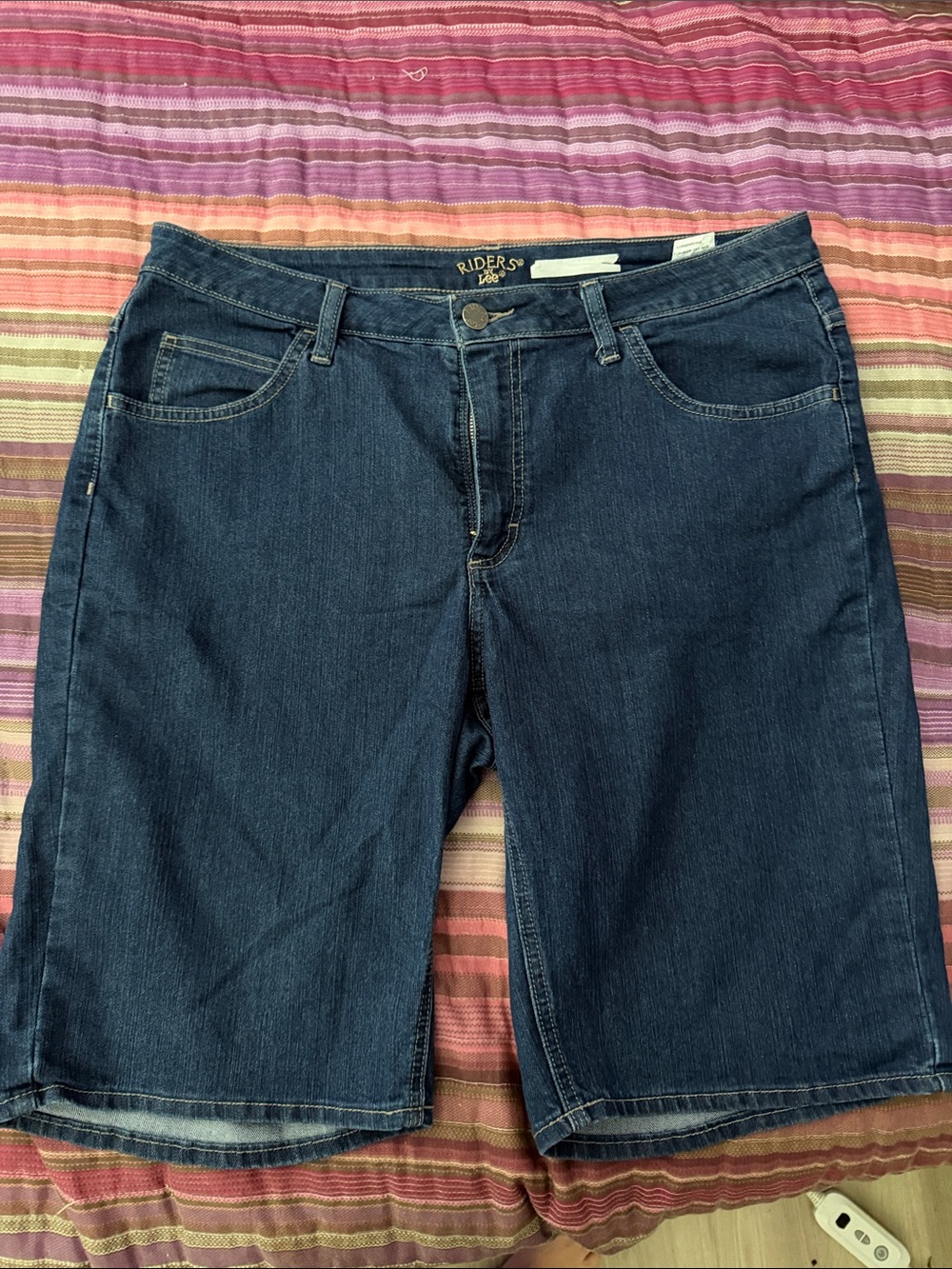 Riders by Lee Women’s Dark Blue Denim Shorts